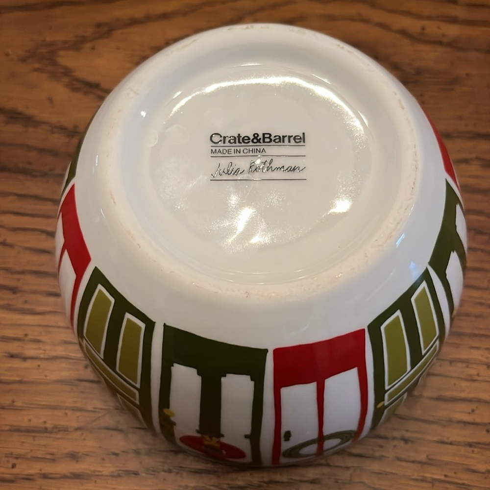 Crate&Barrel‎ holiday nesting bowls - Picture 16 of 16